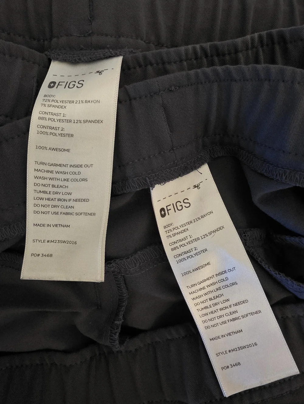 Bundle Of 2 Figs Tansen Jogger Scrub Pants- L